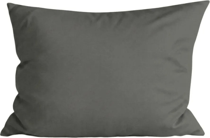 Poszewka na poduszkę z mikrofibry MICROVELLE 70x90 cm, szara