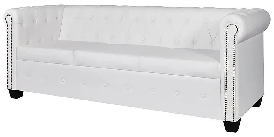 3-osobowa biała sofa w stylu Z8-Z24