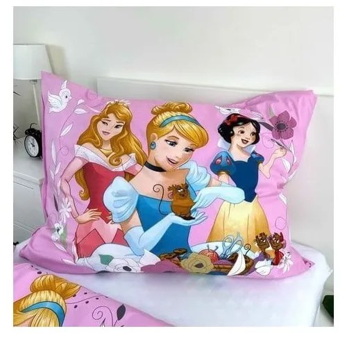 Bawełniana dziecięca pościel jednoosobowa 140x200 cm Princess – Jerry Fabrics
