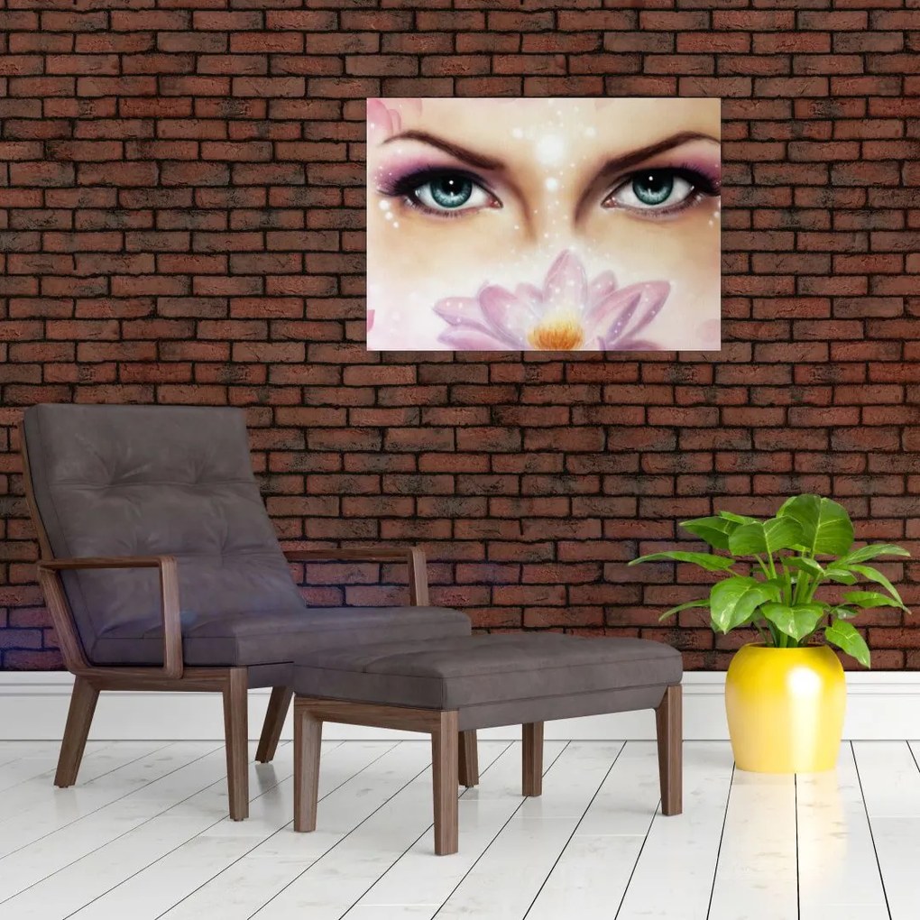 Obraz - Urocze oczy (70x50 cm)