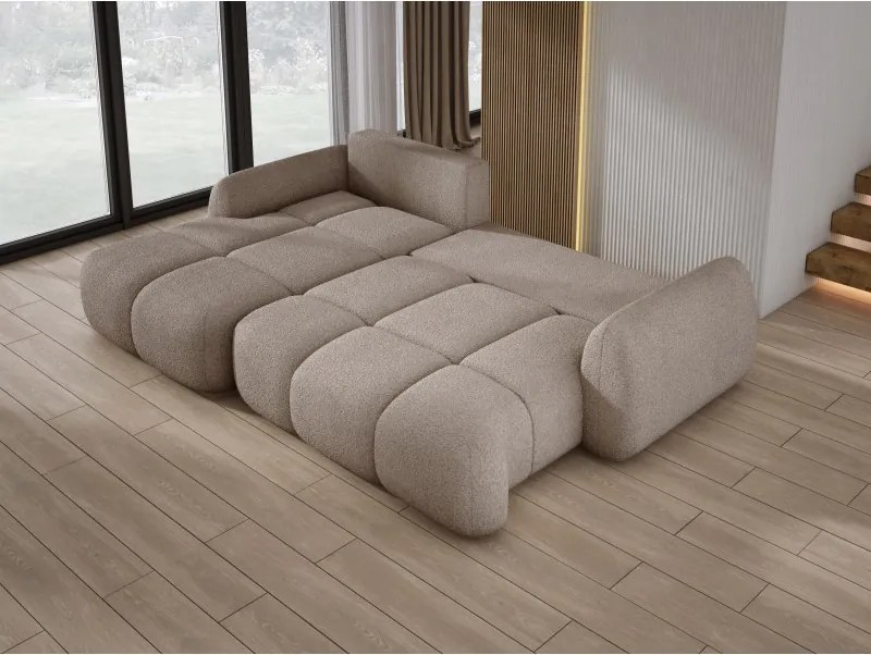 Narożnik COCO WIND z funkcją spania poduszkami i pojemnikiem NOW OR NEVER 16 WERSAL