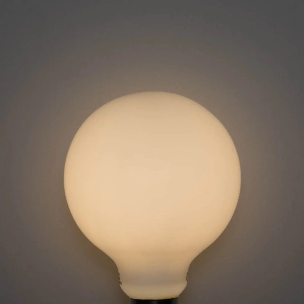 Zestaw 5 Żarówka LED E27 z 3-stopniowym ściemnianiem, opalowe szkło G95, 4W, 450lm, 3000K