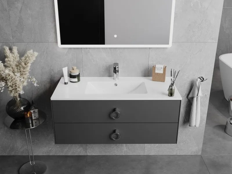 Mexen Atena umywalka wpuszczana w blat 101 x 46 cm, biała - 25011000