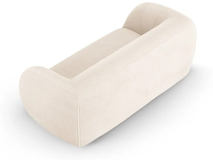 Kremowa sofa z materiału bouclé 210 cm Essen – Cosmopolitan Design