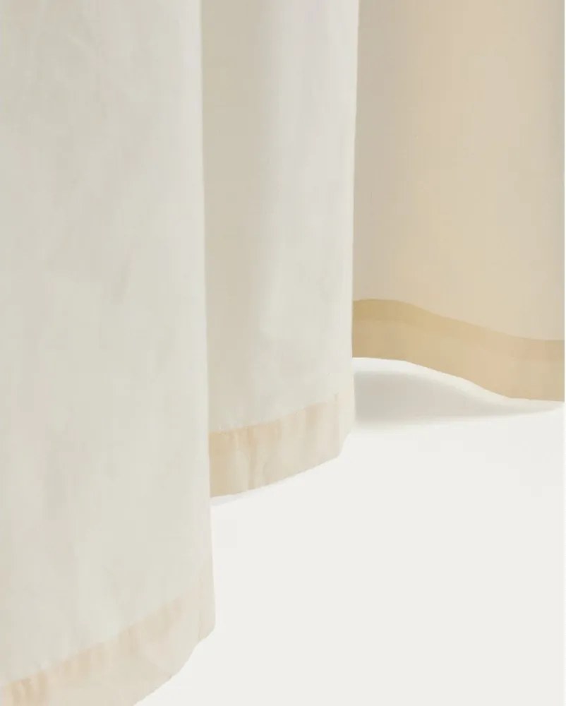 Kremowa bawełniana zasłona dziecięca 135x270 cm Zelda – Kave Home