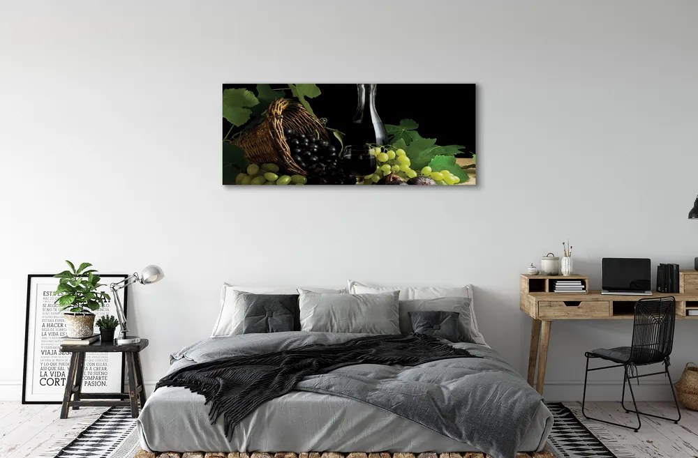 Obraz na płótnie Szlachetny Rocznik I Winogrona