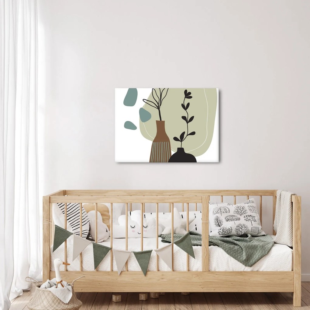 Obraz - Kwiaty w wazonie N⁰2 (70x50 cm)