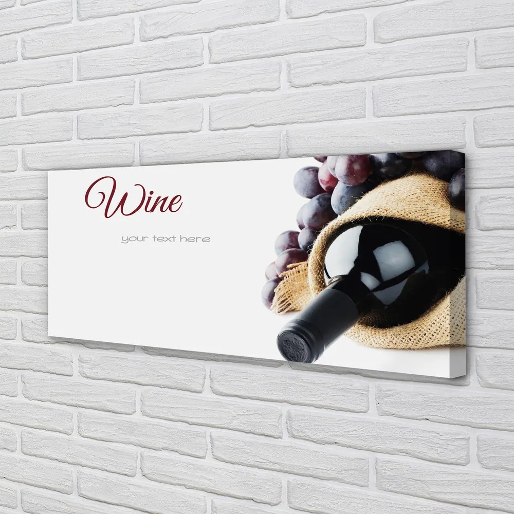 Obraz canvas na ścianę Owocowa Esencja Wina