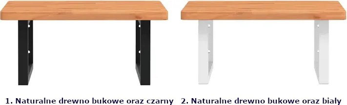 Elegancka półka pod umywalkę do łazienki - Solido