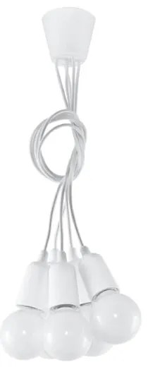 Biała lampa wisząca ø 25 cm Rene – Nice Lamps
