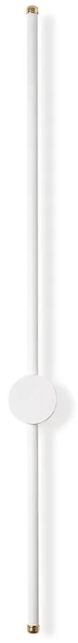Biały kinkiet LED ø 7 cm Sword – Opviq lights