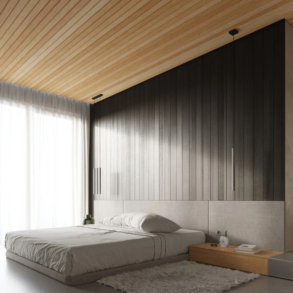 Szara lampa wisząca betonowa ø 19,5 cm Fideus – Sollux