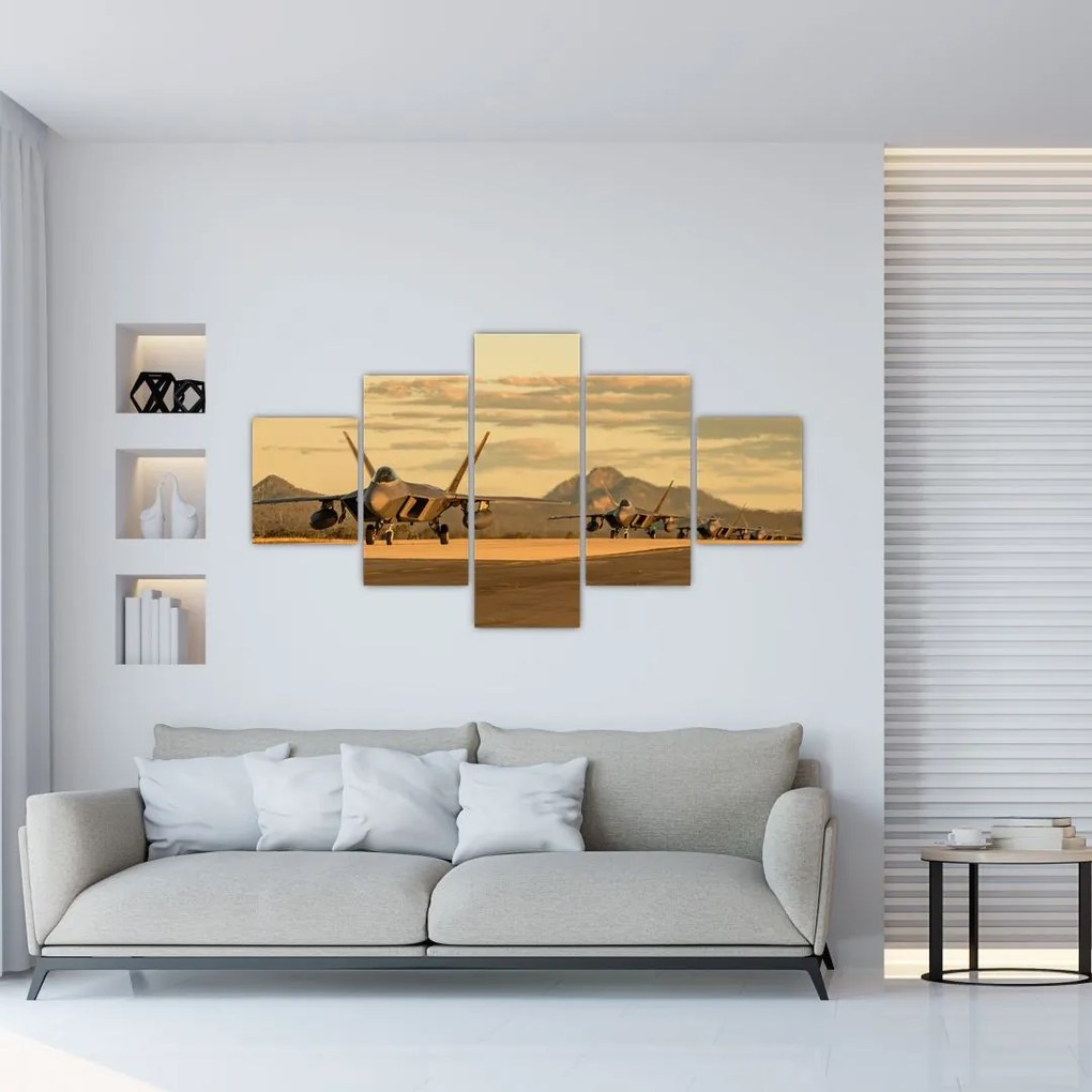 Obraz - Siły Powietrzne (125x70 cm)