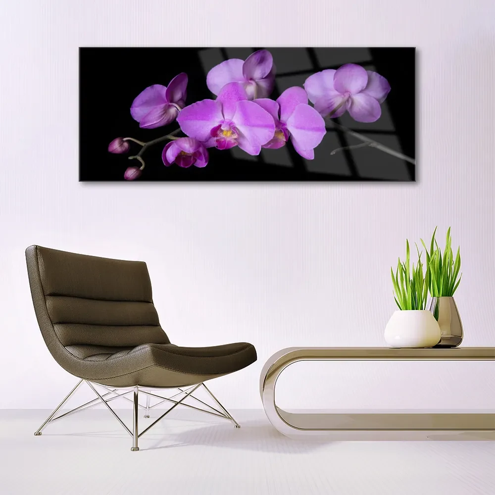 Obraz Szklany Storczyk Orchidea Kwiaty