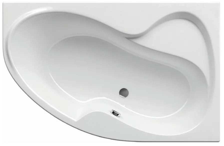 Ravak C421000000 - Wanna narożna ROSA 170x105 cm akryl/biała