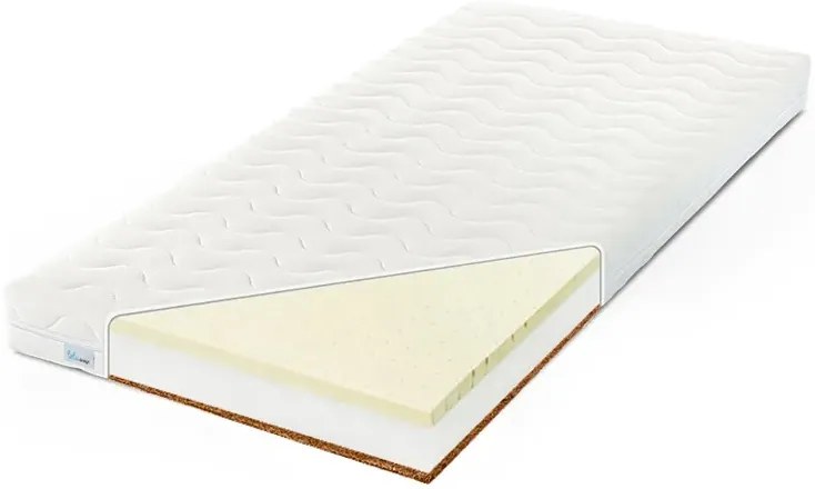 Dziecięcy materac piankowy z lateksem i kokosem E8-E48