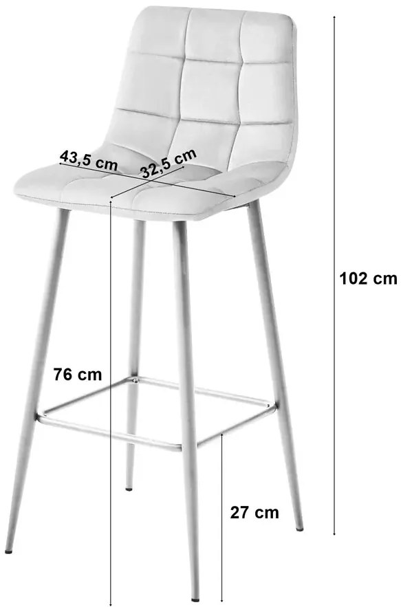 Beżowy hoker welurowy glamour L0-C55