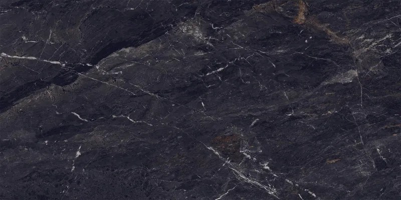 Mexen Sintra Black gres szkliwiony rekt. G1, płytka podłogowo-ścienna 120 x 60 cm, wysoki połysk - TL204-120-060-00