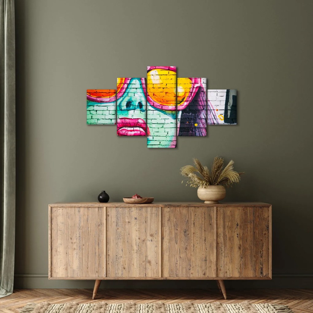 Obraz - Graffiti (125x70 cm)