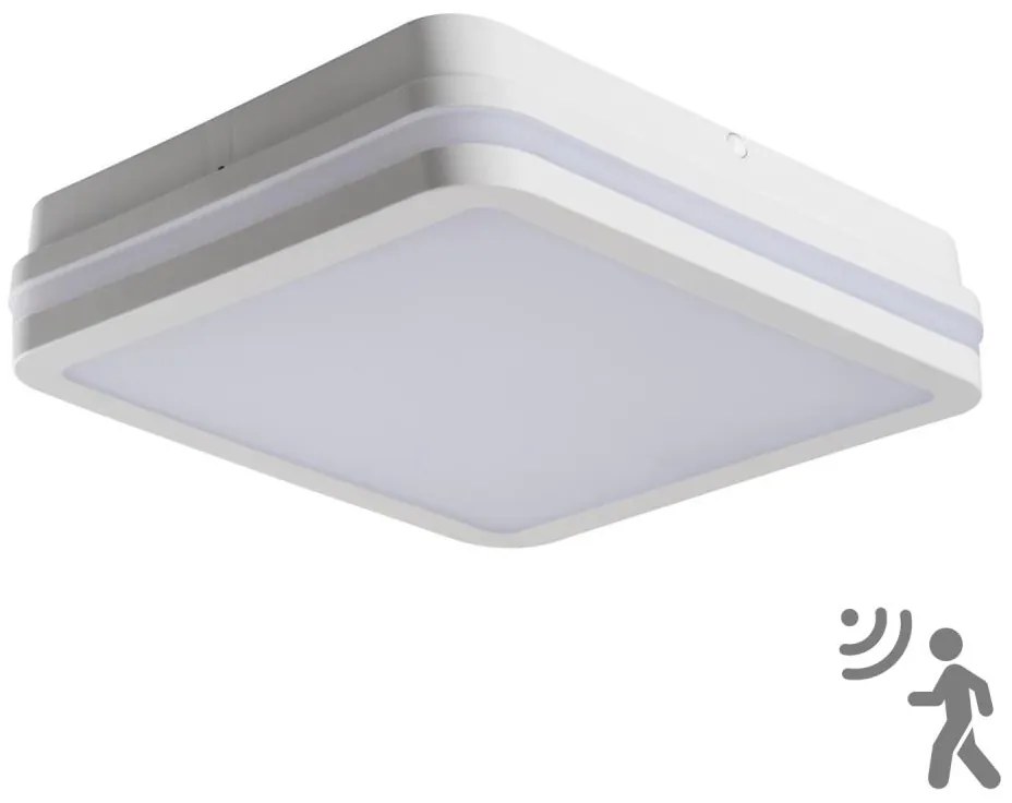 Kanlux 33346 - LED Oświetlenie zewnętrzne z czujnikiem BENO LED/24W/230V IP54 białe