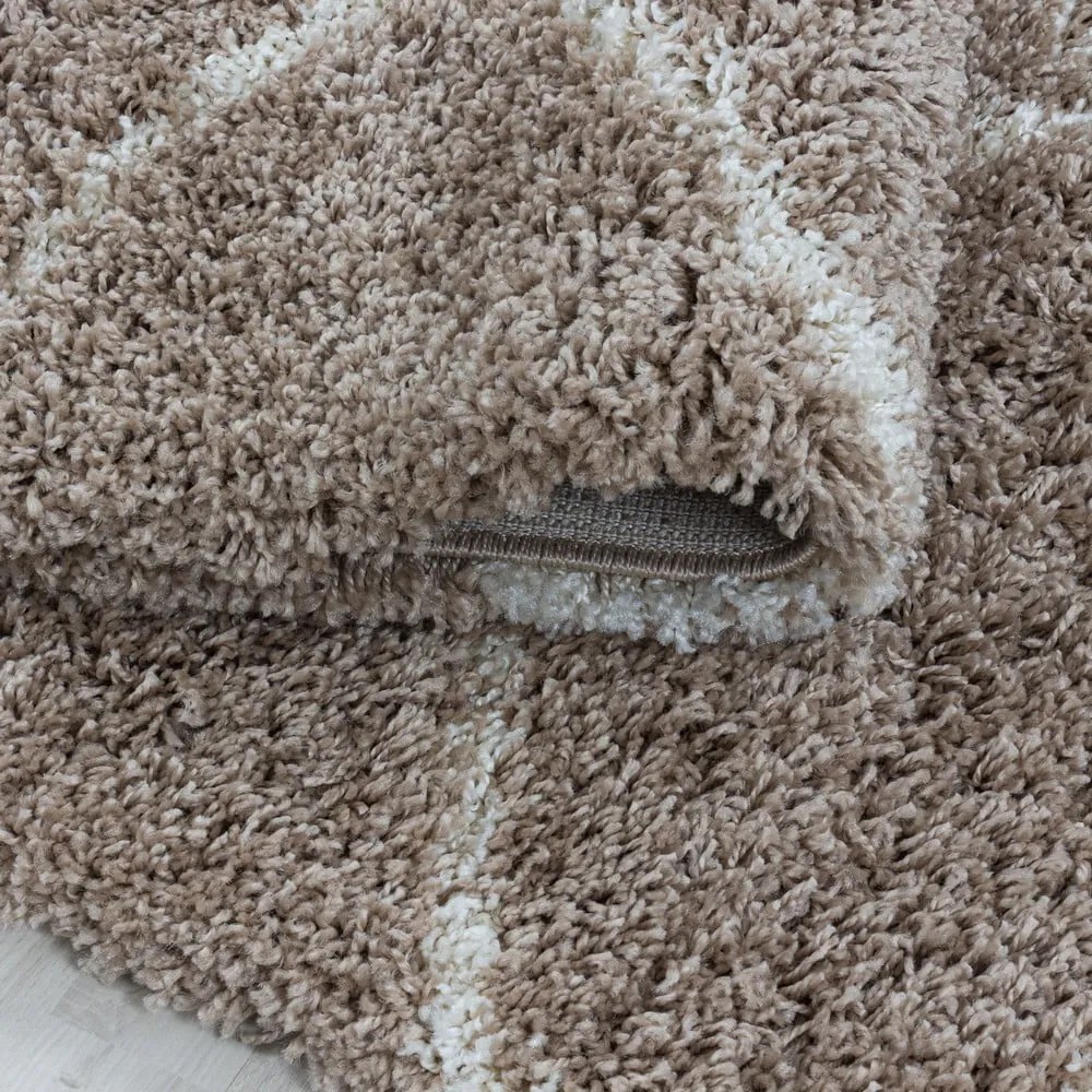 Beżowy okrągły dywan ø 200 cm Salsa – Ayyildiz Carpets
