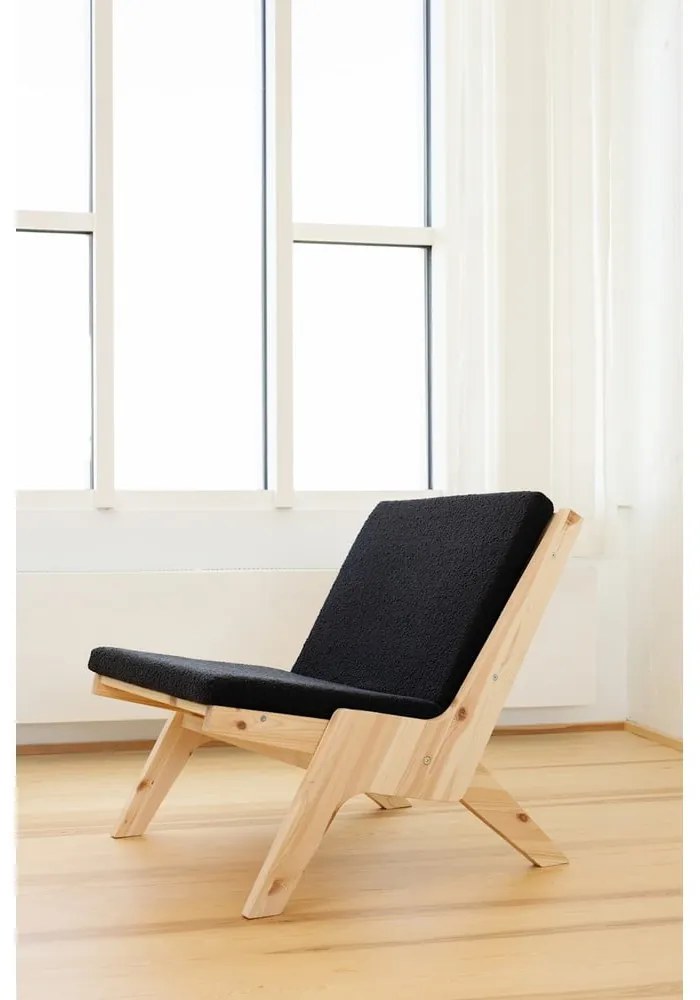 Ciemnoszary fotel Sway – Karup Design