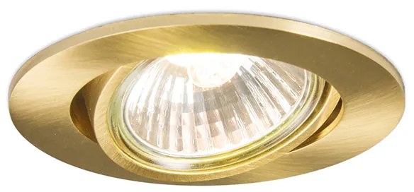 Inteligentny reflektor wpuszczany, złoty, z możliwością przechylania, z Wifi GU10 - Cisco