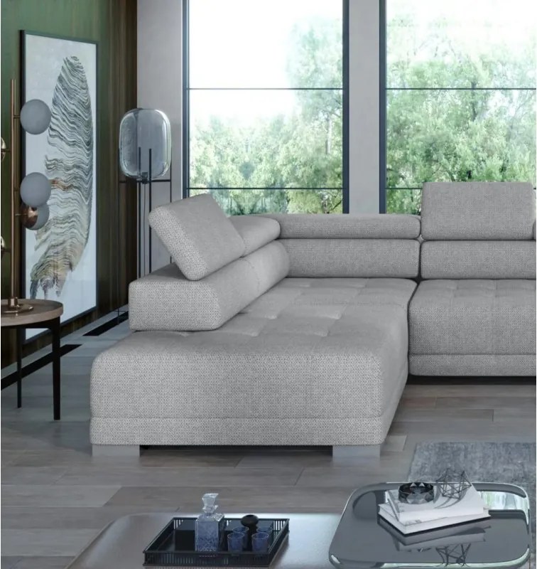 Narożnik CAMPO XL z elektryczną regulacją siedziska WERSAL