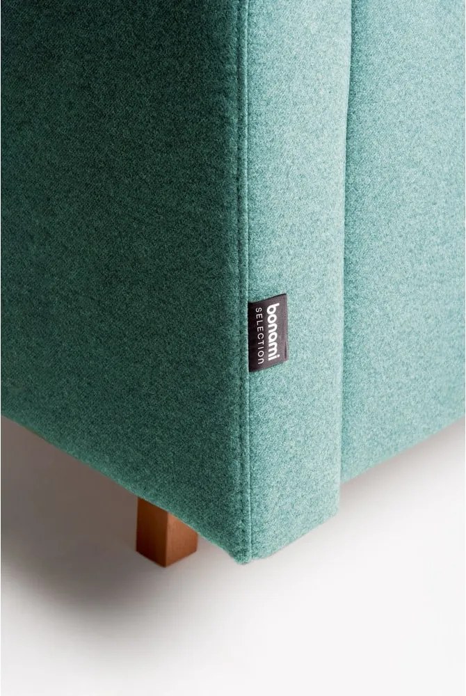 Turkusowa sofa rozkładana Bonami Selection Pop