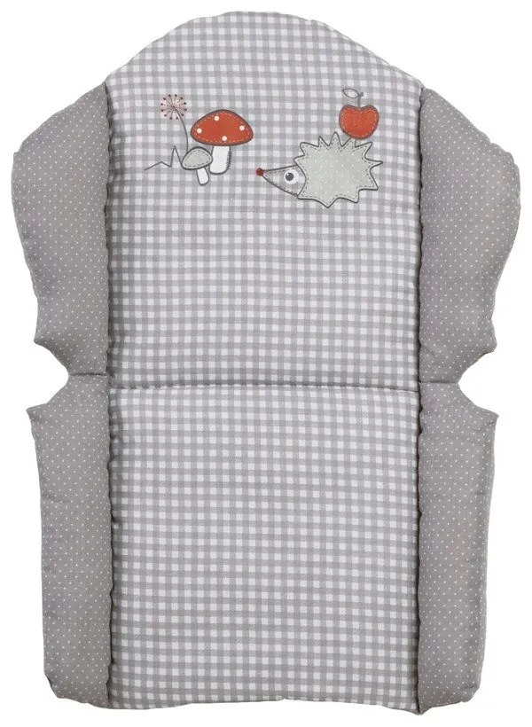 Szara wkładka do krzesełka do karmienia Adam &amp; Eule – Roba