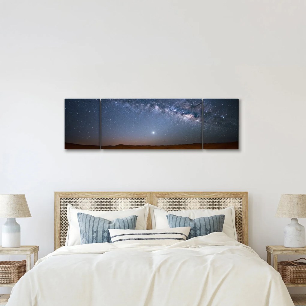 Obraz - Noc na pustyni (170x50 cm)