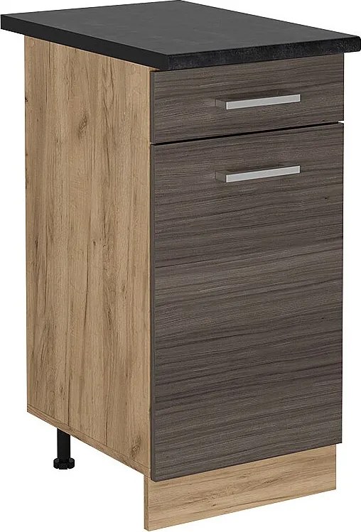 Szafka dolna do kuchni szlachetna szarość 40x60x81.6 r-line