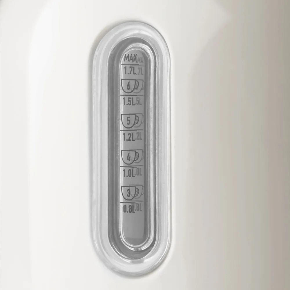 Biały czajnik elektryczny 1,7 l Heritage – Haden