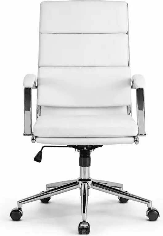 Fotel obrotowy Bralani z ekoskóry – ergonomiczny i komfortowy do biura lub domu