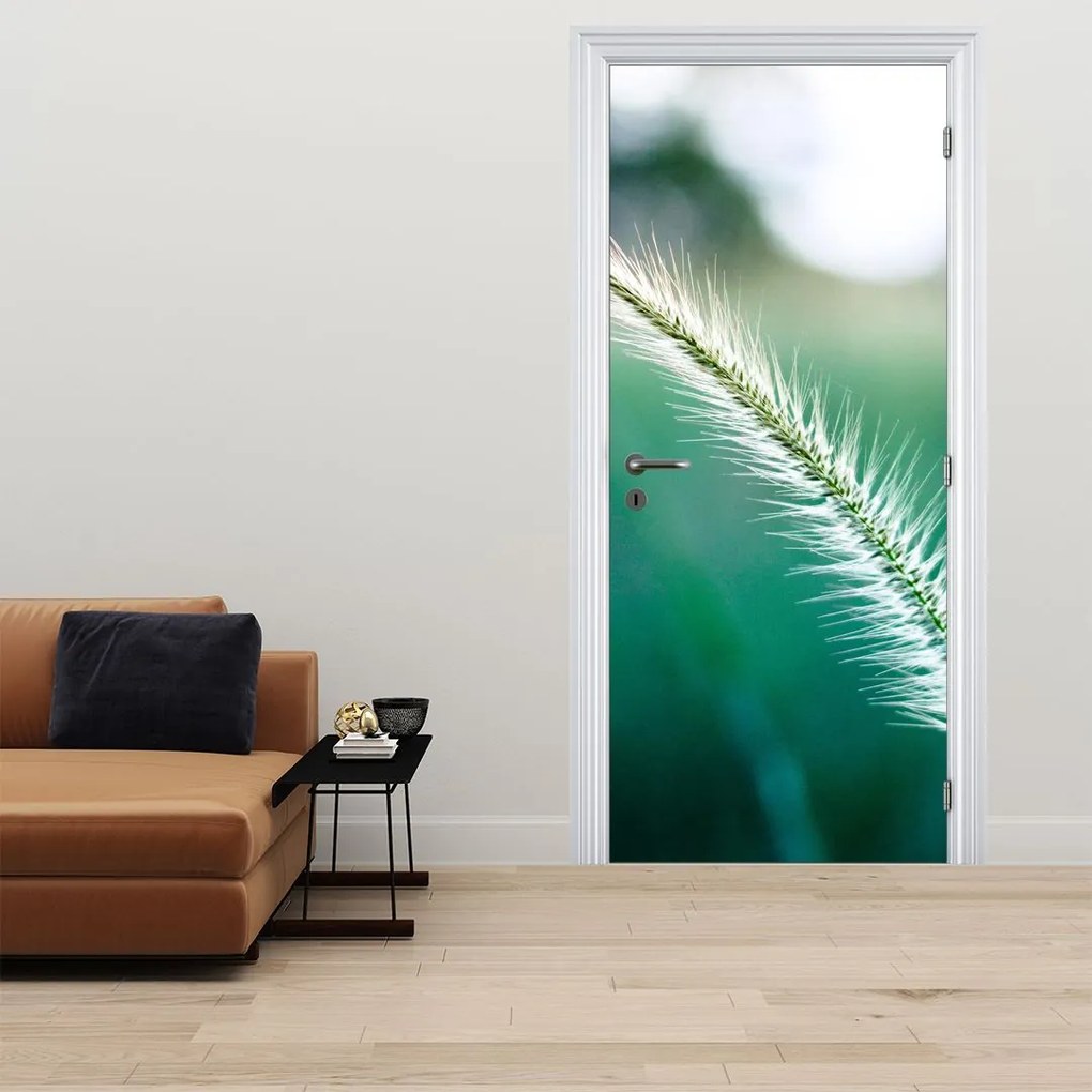 Fototapeta na drzwi - Źdźbło trawy (95x205cm)