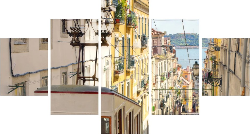 Obraz - Lizbona (125x70 cm)
