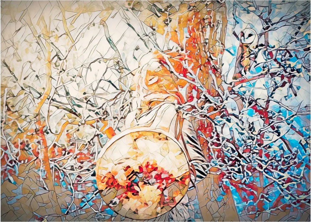 Obraz - Mozaikowa abstrakcja (70x50 cm)