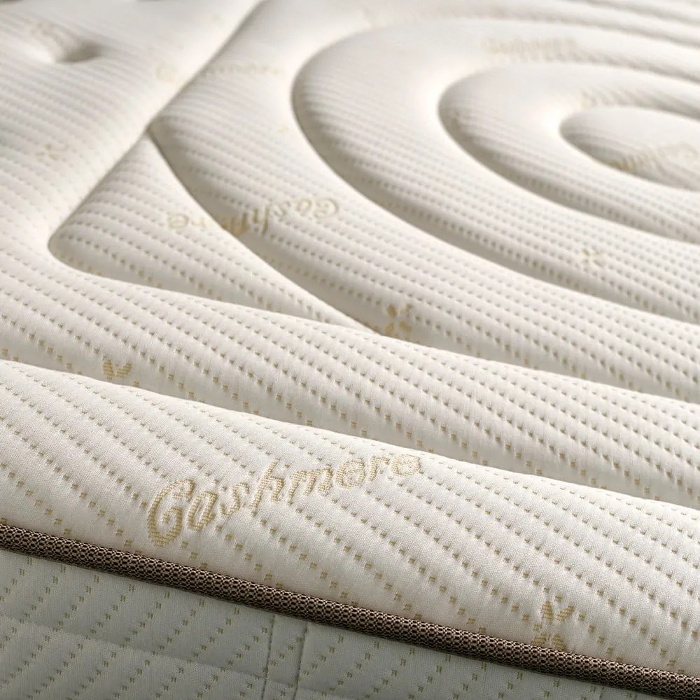 Twardy/średnio twardy piankowy materac dwustronny 180x200 cm Cashmere Premier – Moonia