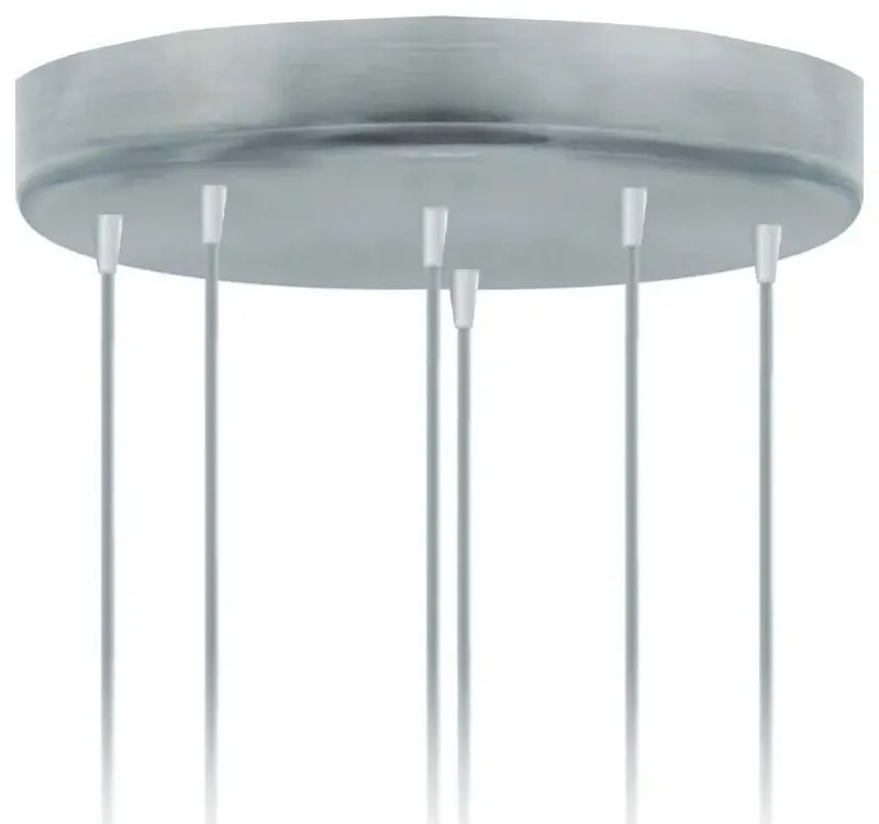 Lampa wisząca z sześcioma abażurami - M9-F60