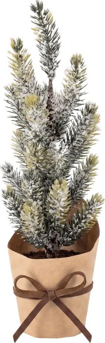 Dekoracyjna choinka świąteczna FROSTY TREE w doniczce 22 cm