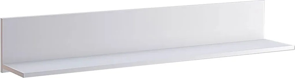 Biała minimalistyczna półka ścienna Z8-Z39