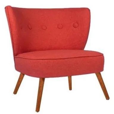 Fotel JENI czerwony