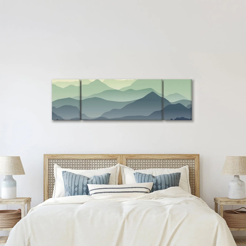 Obraz - Forest Mountain (170x50 cm)