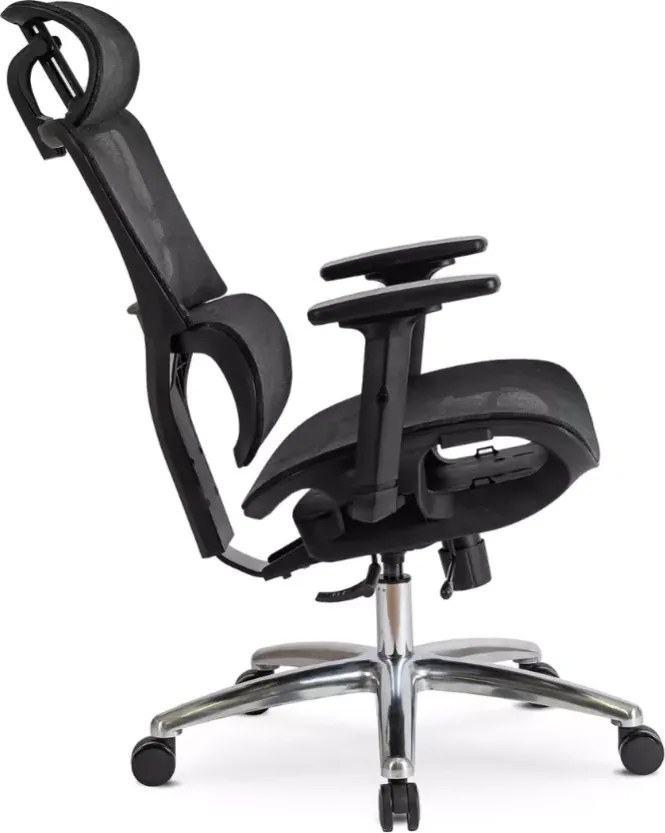 Ergonomiczny fotel Idylla z regulacją zagłówka i podłokietników