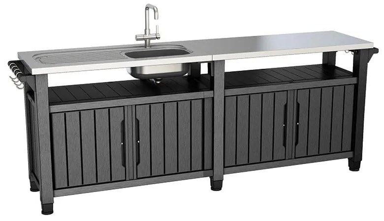 Kuchnia ogrodowa 237x52 cm Unity – Keter