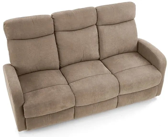 Beżowa trzyosobowa sofa rozkładana Palmira 4X