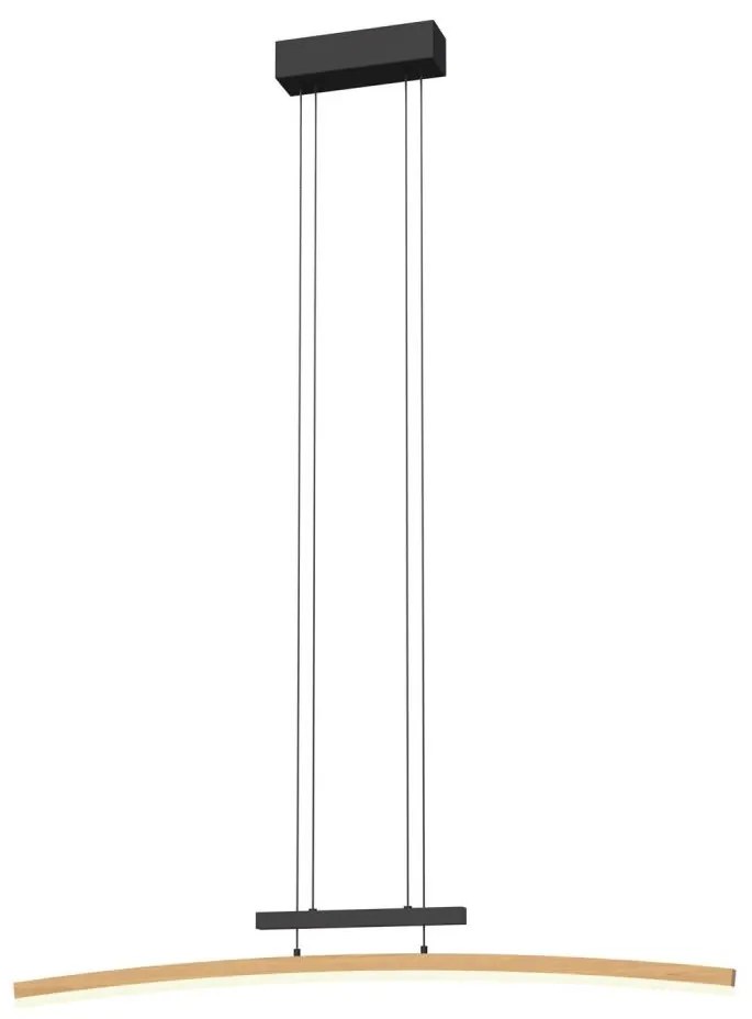 Wofi 7020-106 - LED ściemnialny żyrandol na linkach BOLOGNA LED/27W/230V