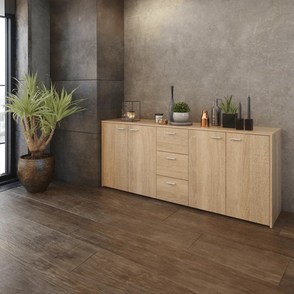 Szafka HUGOS 180, dąb sonoma