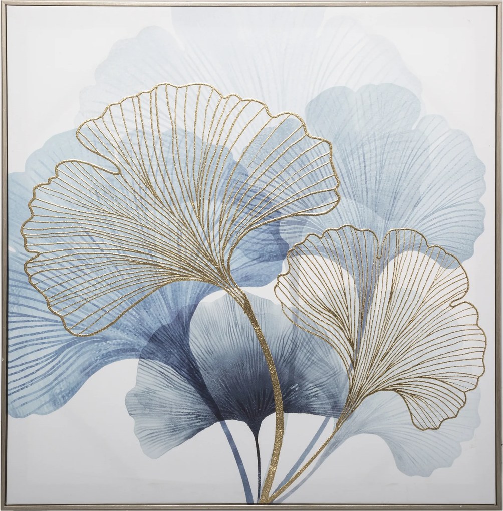 Ozdobny print w ramie GINKGO 62 x 62 cm