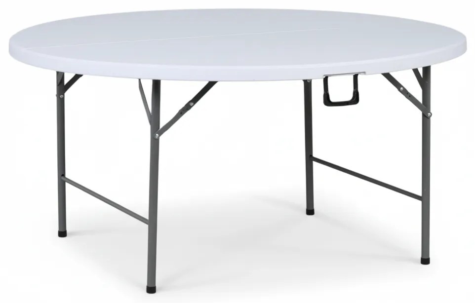 Okrągły stół cateringowy, 1520 x 740 mm, składany blat